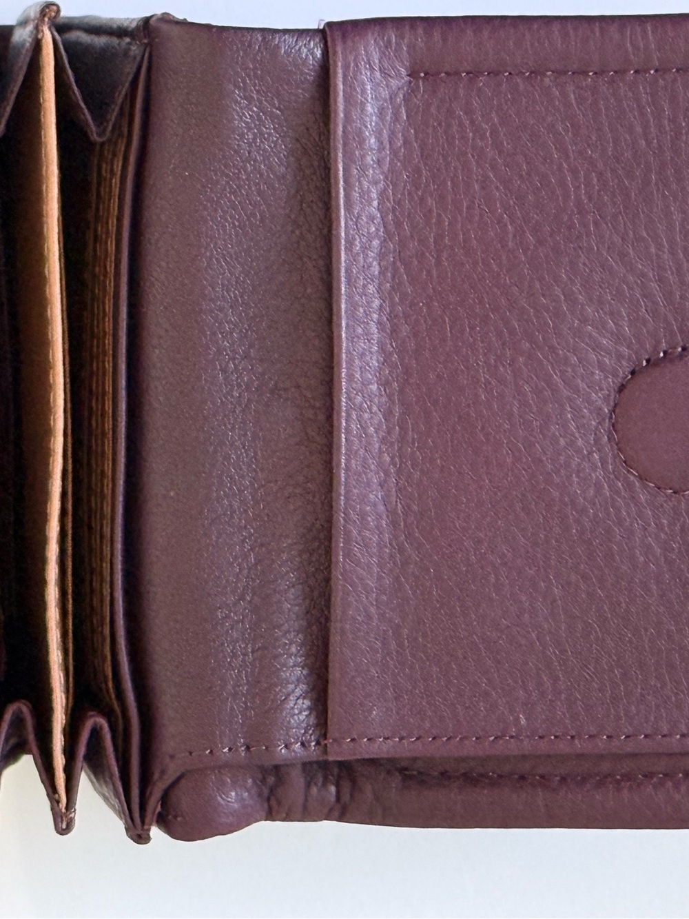 NEW - HOBO Lumen Bifold Ruby Wine Wallet